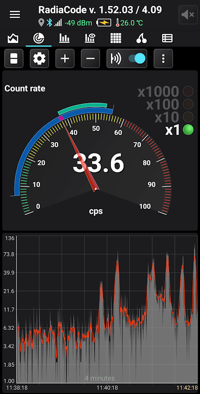 RadiaCode Schermafbeelding 1