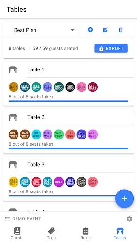 Table Tailor: Seating Planner ภาพหน้าจอ 0