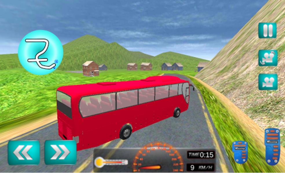 Bus Driving Hill Station Sim स्क्रीनशॉट 1