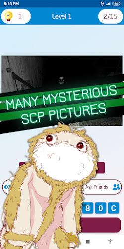 scp quiz game Captura de pantalla 3