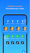 Clone App-Dual App Clone Space 스크린샷 1