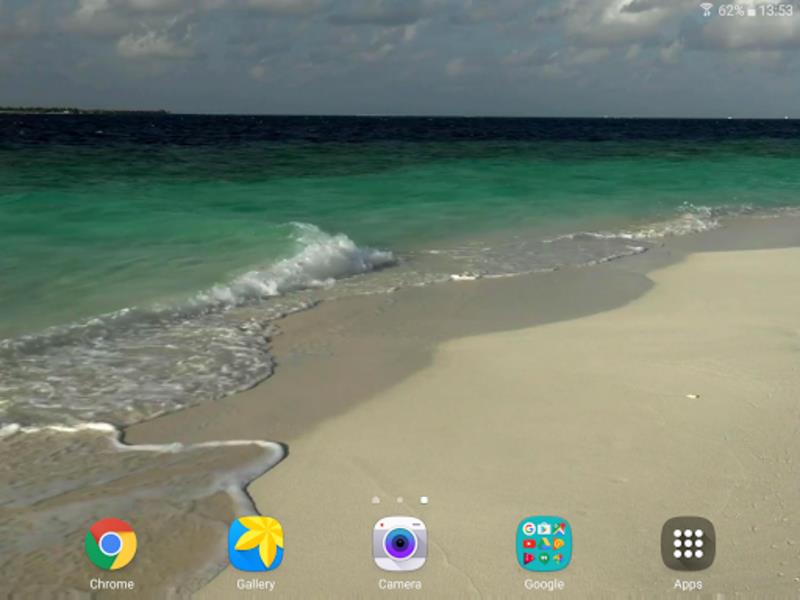 Tropical Beach Live Wallpaper Скриншот 2