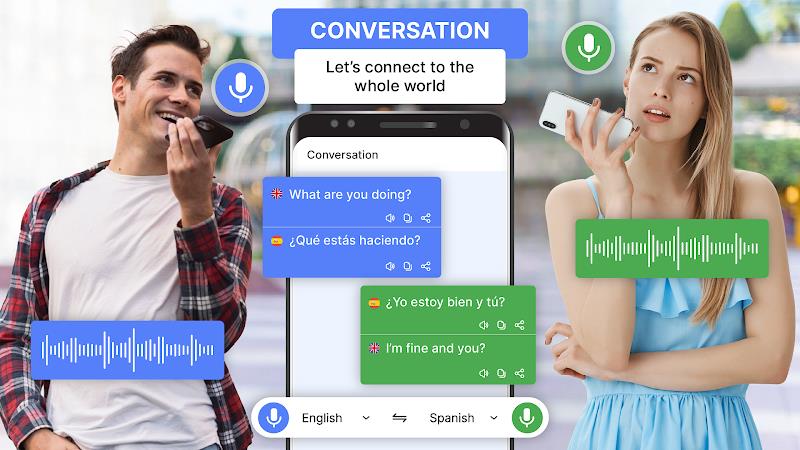 Translate Voice Translator App ภาพหน้าจอ 1