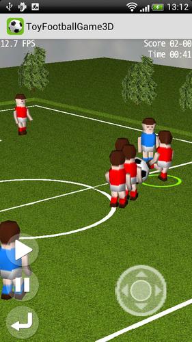 Toy Football Game 3D Captura de pantalla 0