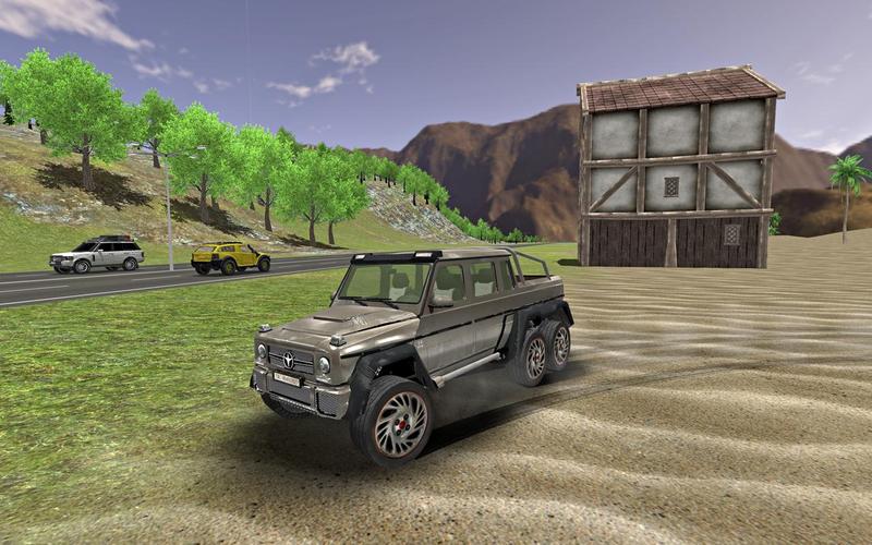 6x6 Truck Offroad Driving Sim স্ক্রিনশট 1