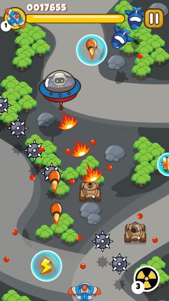 Sky Raiders - Battle Wars Mod應用截圖第0張