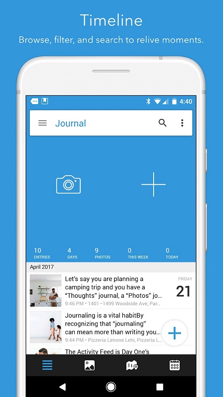 Day One Journal Ảnh chụp màn hình 1