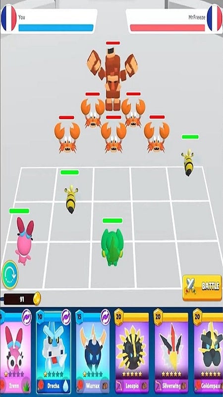 Monsters Tactics Скриншот 0