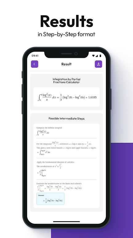 Schermata Double Integral Calculator 2