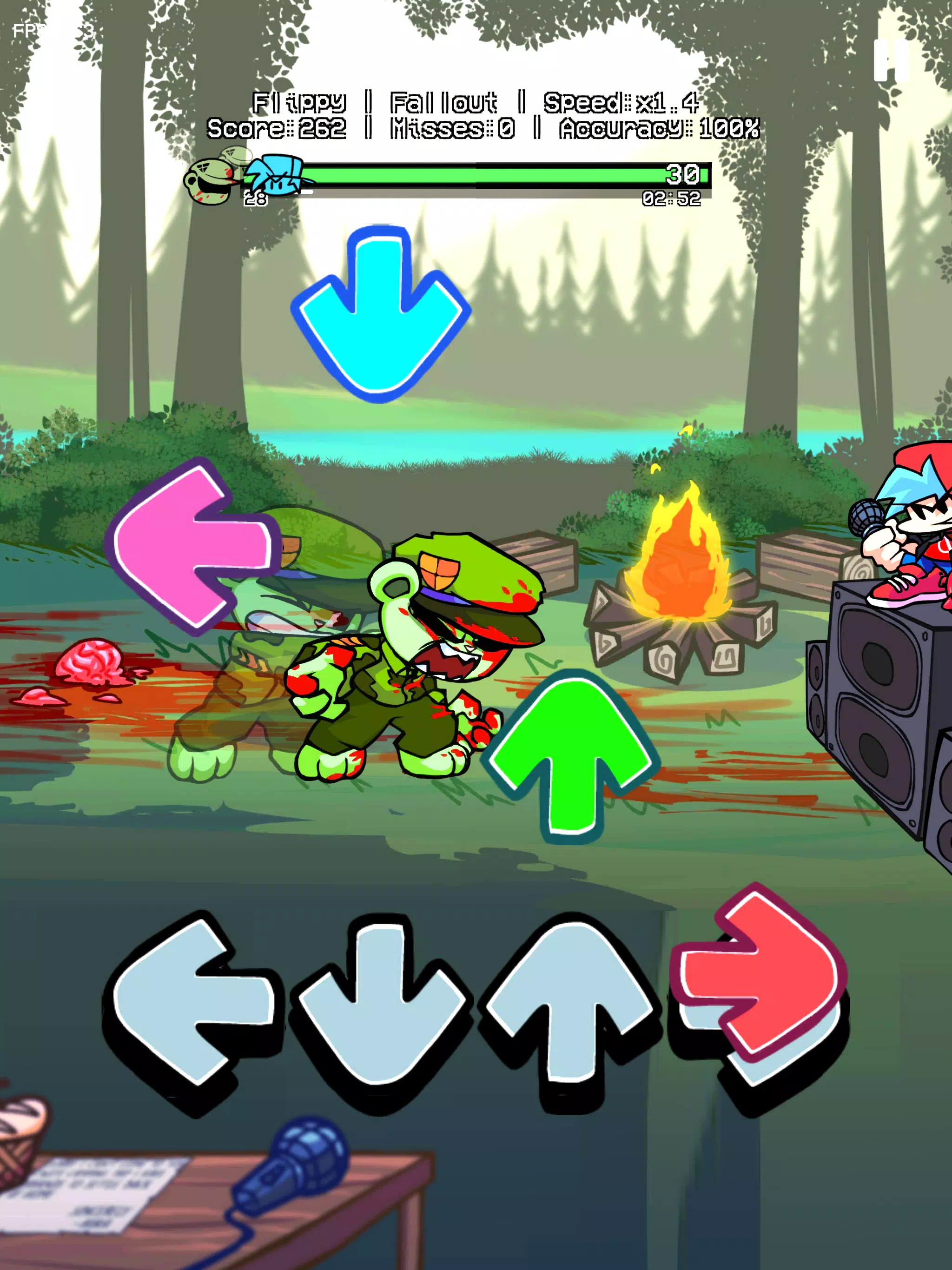 Flippy Flippin Out V1 Mod ภาพหน้าจอ 3