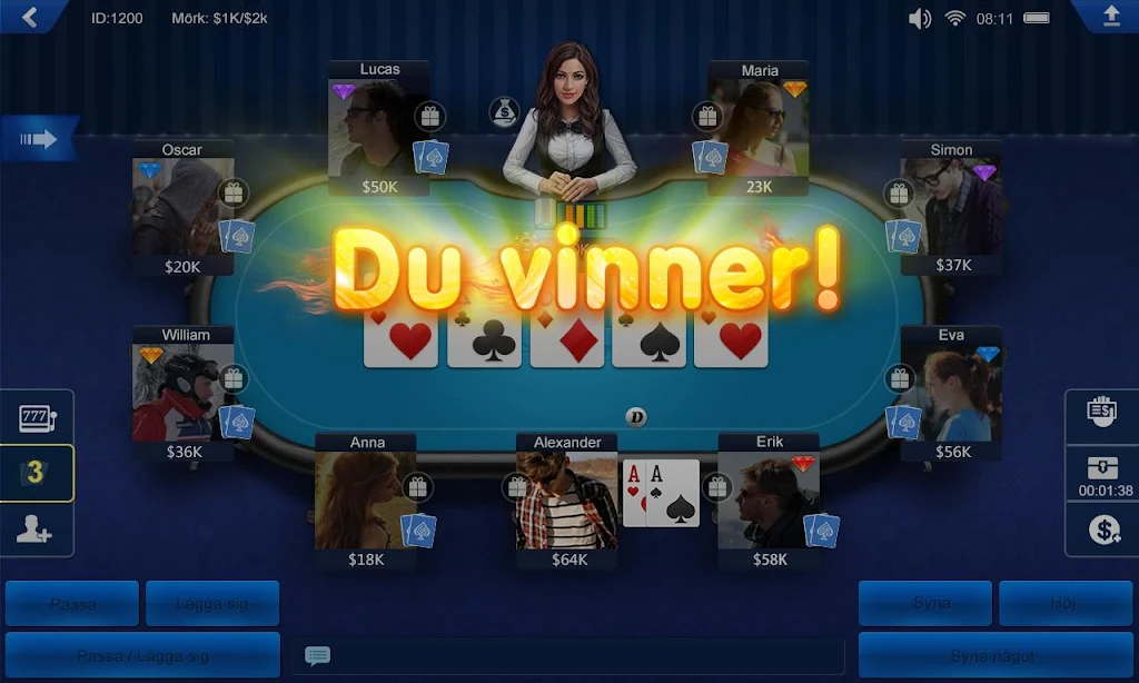 Poker Sverige HD 스크린샷 3