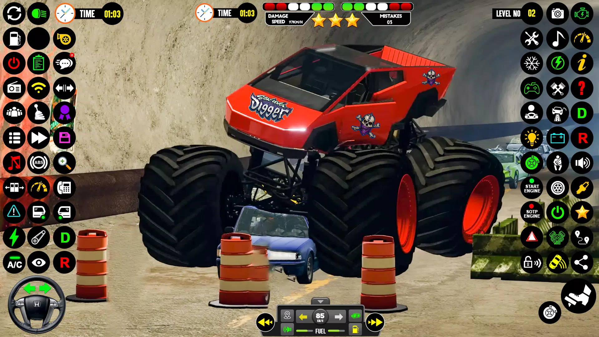 4x4 Monster Truck Game - Derby 스크린샷 3