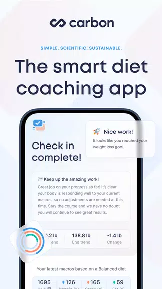 Carbon - Macro Coach & Tracker 스크린샷 0