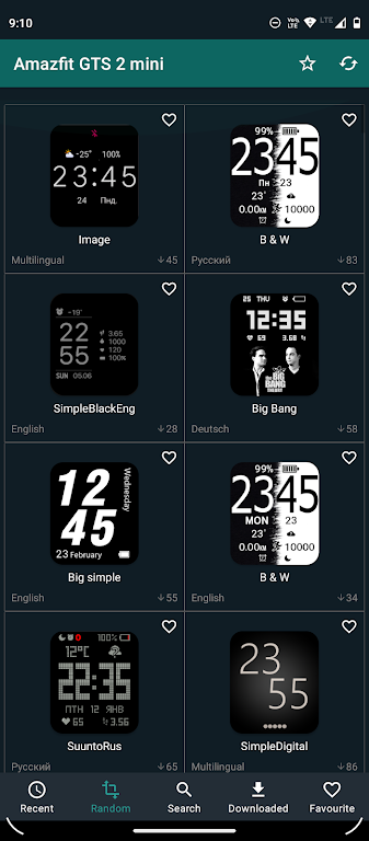 Watchfaces for Amazfit Watches Captura de tela 3