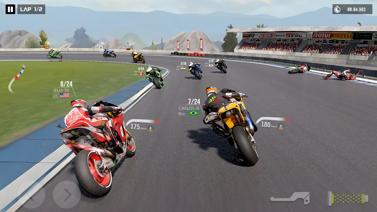 Moto Max: Bike Racing Games 3D Tangkapan skrin 1