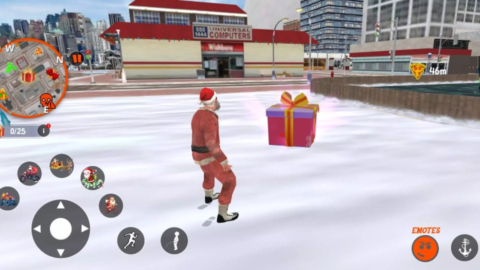 Gangster Santa Openworld Game應用截圖第2張