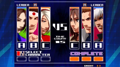 KOF 2003 ACA NEOGEO ဖန်သားပြင်ဓာတ်ပုံ 1