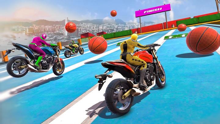 Motorbike Race Motorcycle Game ภาพหน้าจอ 0