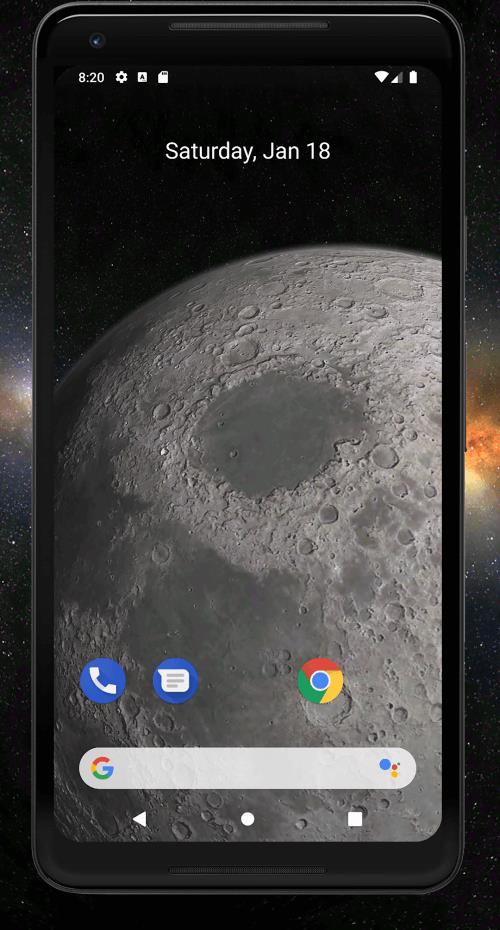 Earth 3D Live Wallpaper ဖန်သားပြင်ဓာတ်ပုံ 3