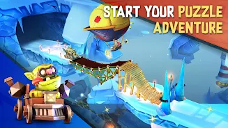 Bridge Builder Adventure ဖန်သားပြင်ဓာတ်ပုံ 0