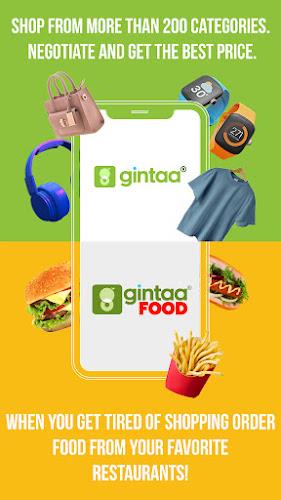 gintaa: Shop & Order Food Ekran Görüntüsü 0