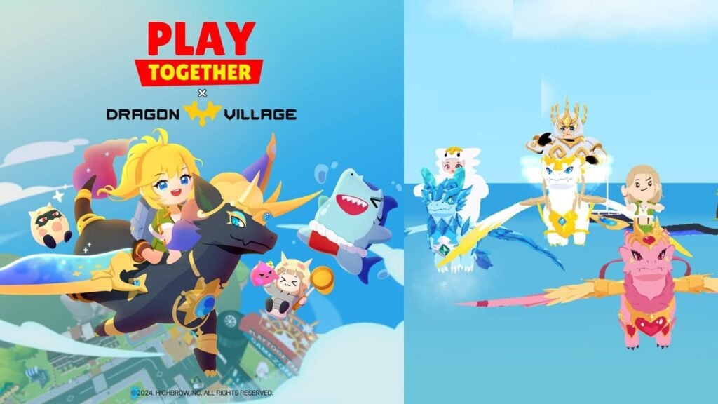 Play Together Crossover: Nuri, Jimon e Dragons se unem!