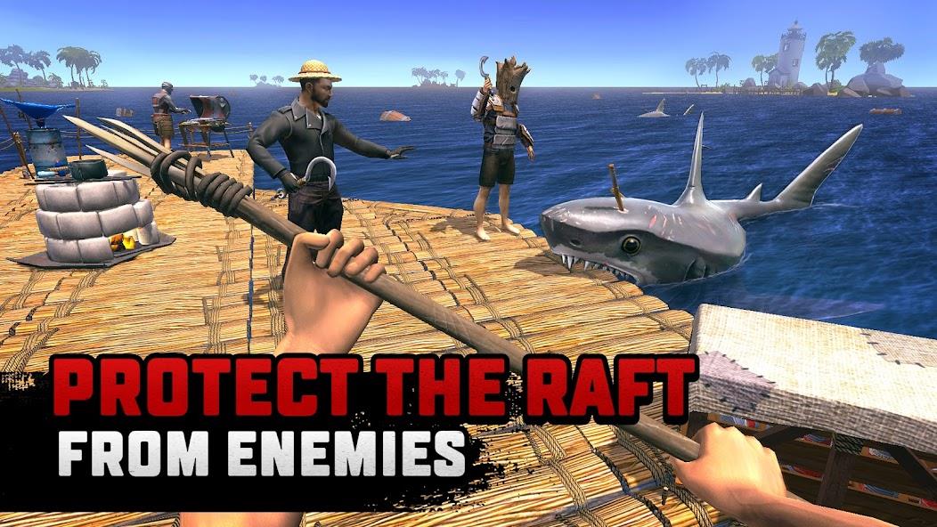 Raft® Survival: Multiplayer Mod Captura de tela 2