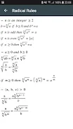 Math Formulas Algebra Screenshot 2