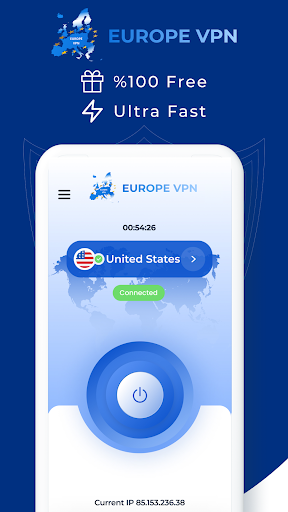 Europe VPN - Get Europe IP স্ক্রিনশট 0