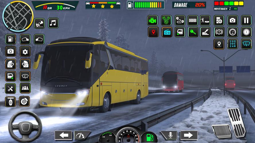Classic Bus Simulator Games 3D Zrzut ekranu 1