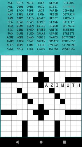 Drag-n-Drop Crossword Fill-Ins 스크린샷 2