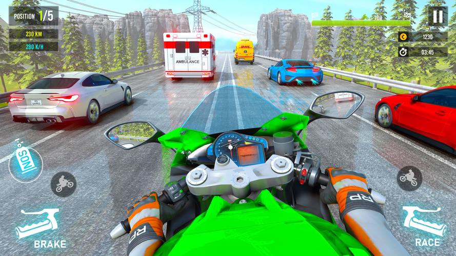 Moto Traffic Bike Race Game 3d स्क्रीनशॉट 3