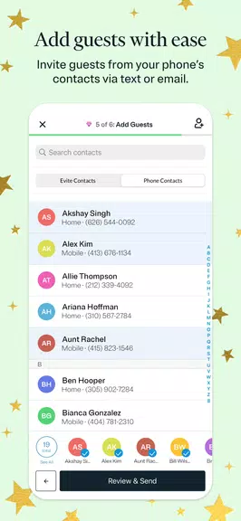 Evite: Email & SMS Invitations ภาพหน้าจอ 1