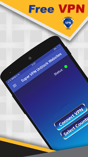 Super VPN Unblock Websites ภาพหน้าจอ 1