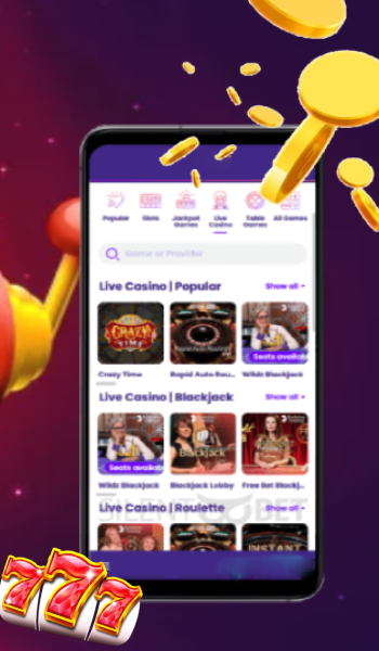 777 Casino Lucky Pagcor Slots Captura de pantalla 1