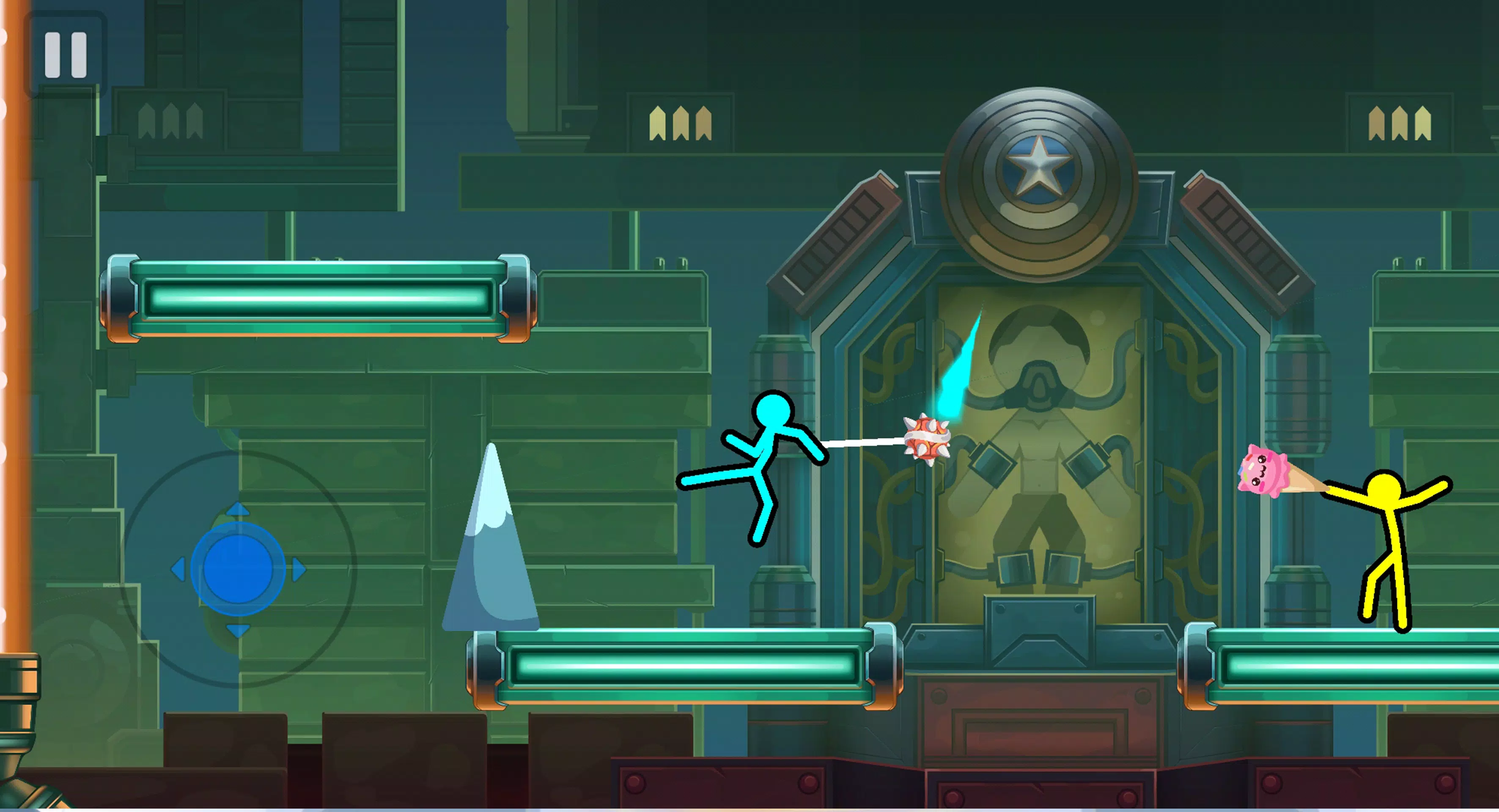 Stickfight Clash Mobile Captura de pantalla 3
