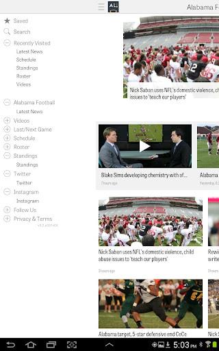 AL.com: Alabama Football News ภาพหน้าจอ 0