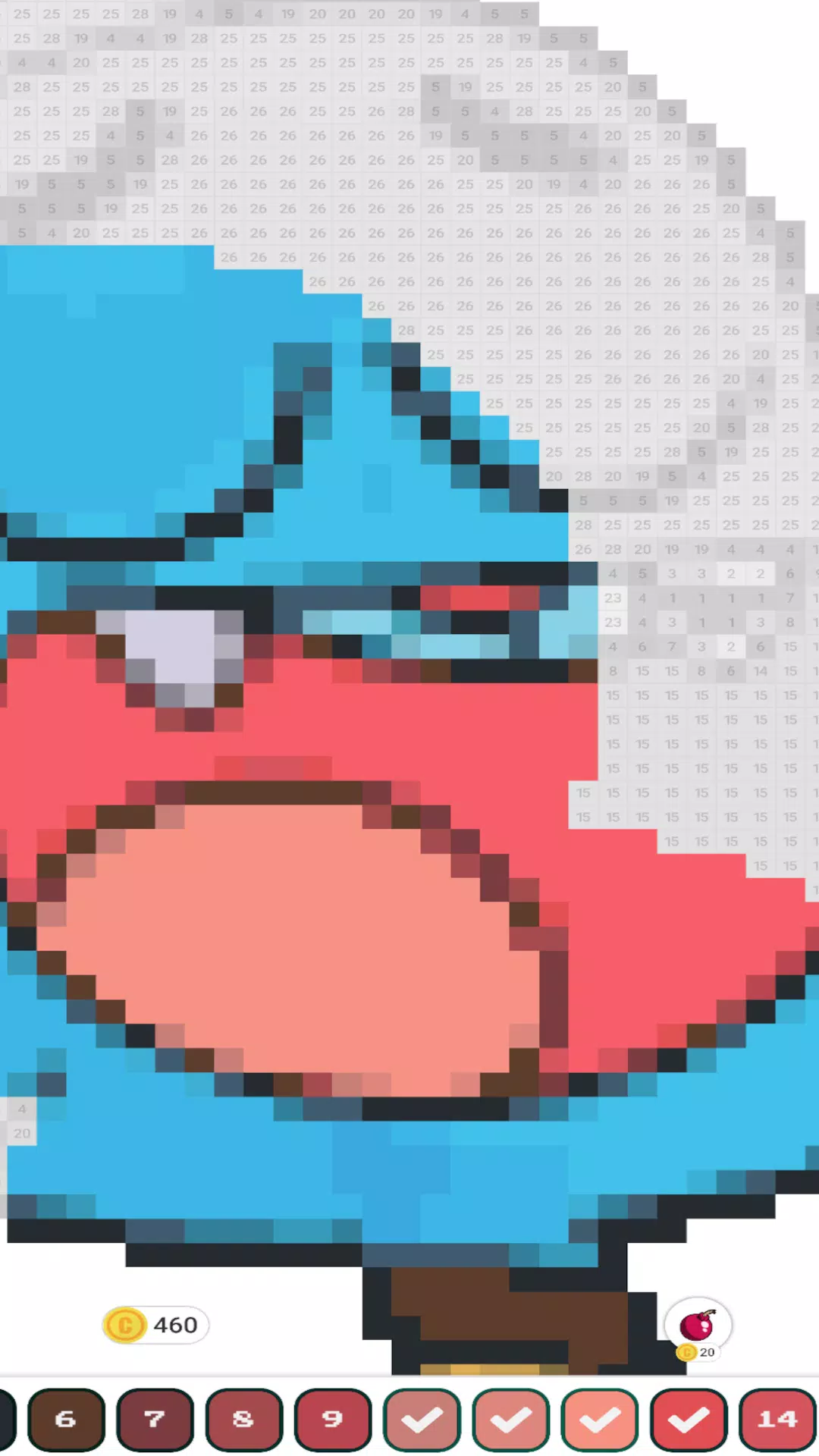 Gumball Pixel Art Coloring スクリーンショット 2