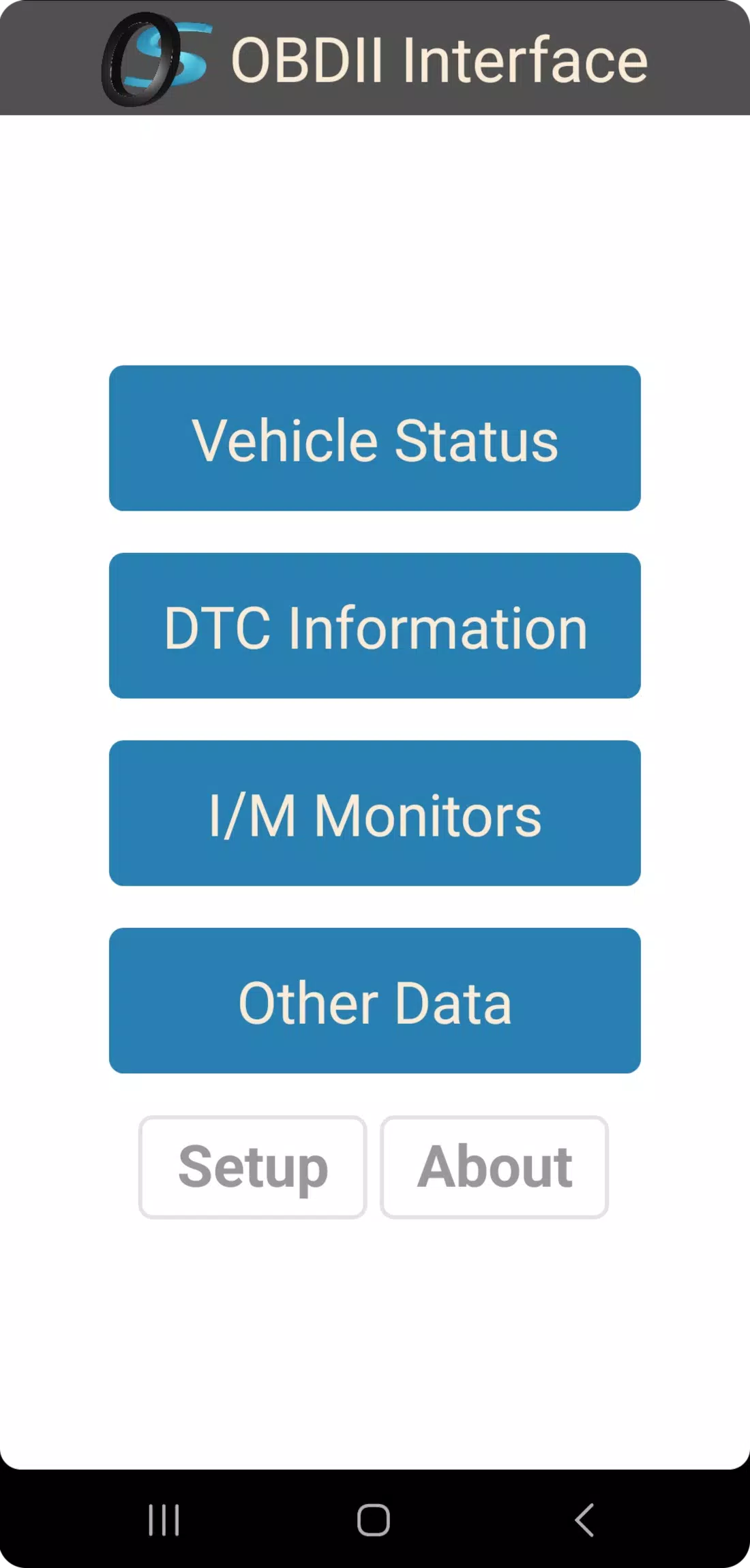 OS OBD2 Interface Schermafbeelding 0