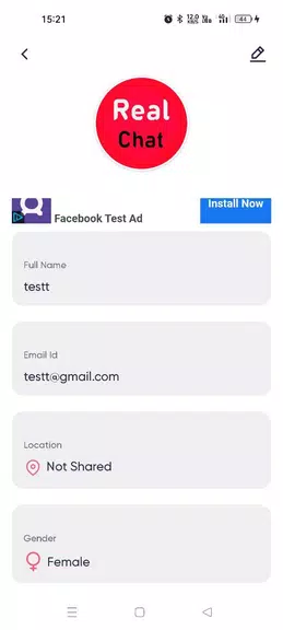 Real Chat Ảnh chụp màn hình 1