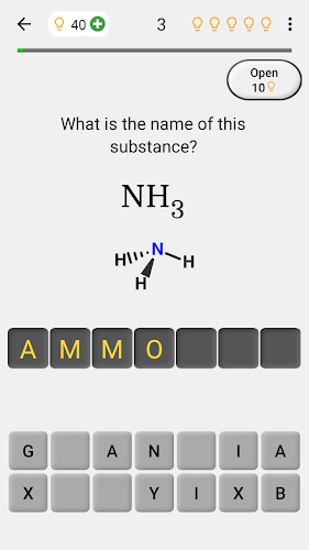 Chemical Substances: Chem-Quiz Скриншот 1