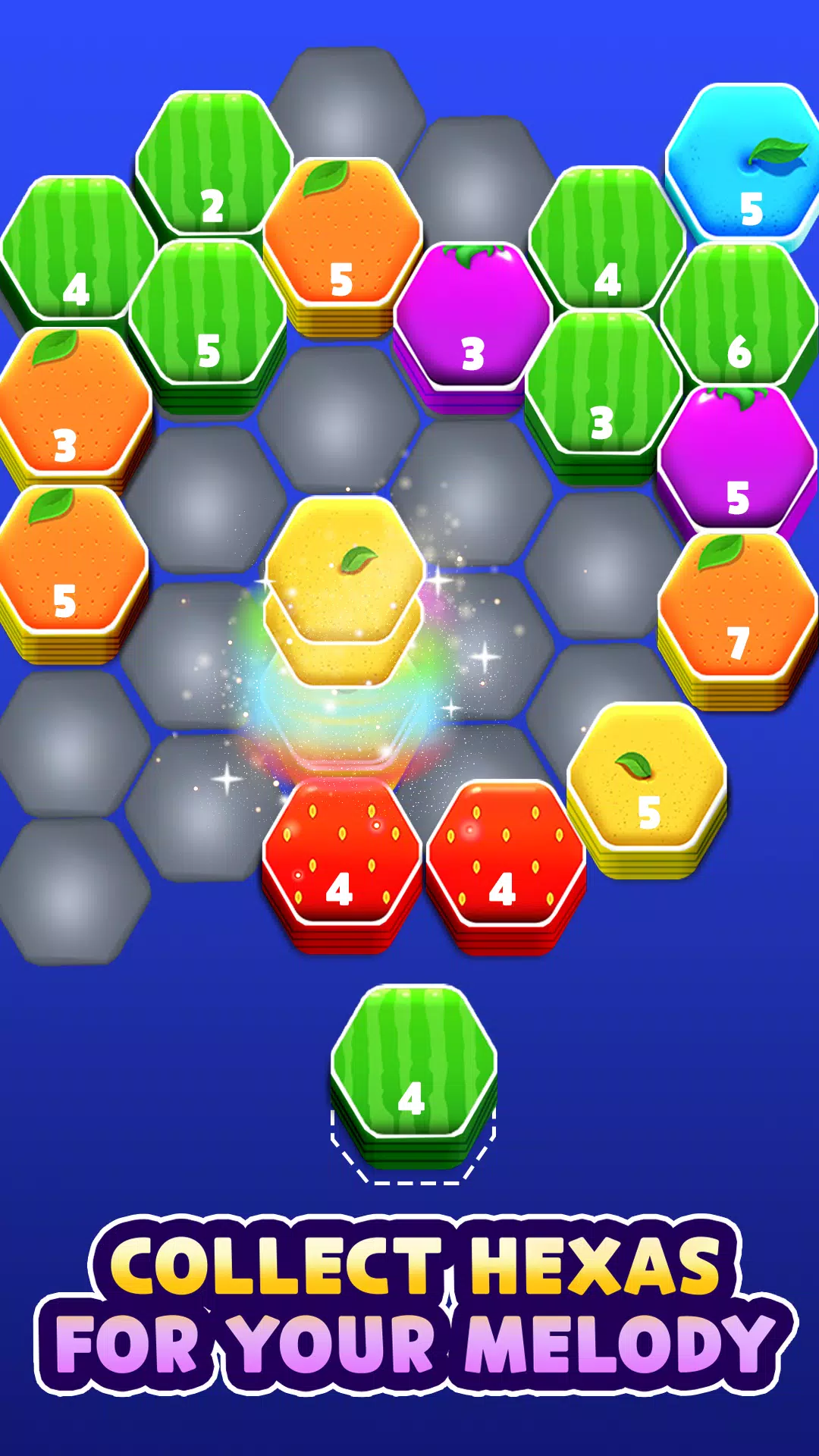 Hexa Music - Color Puzzle 스크린샷 3