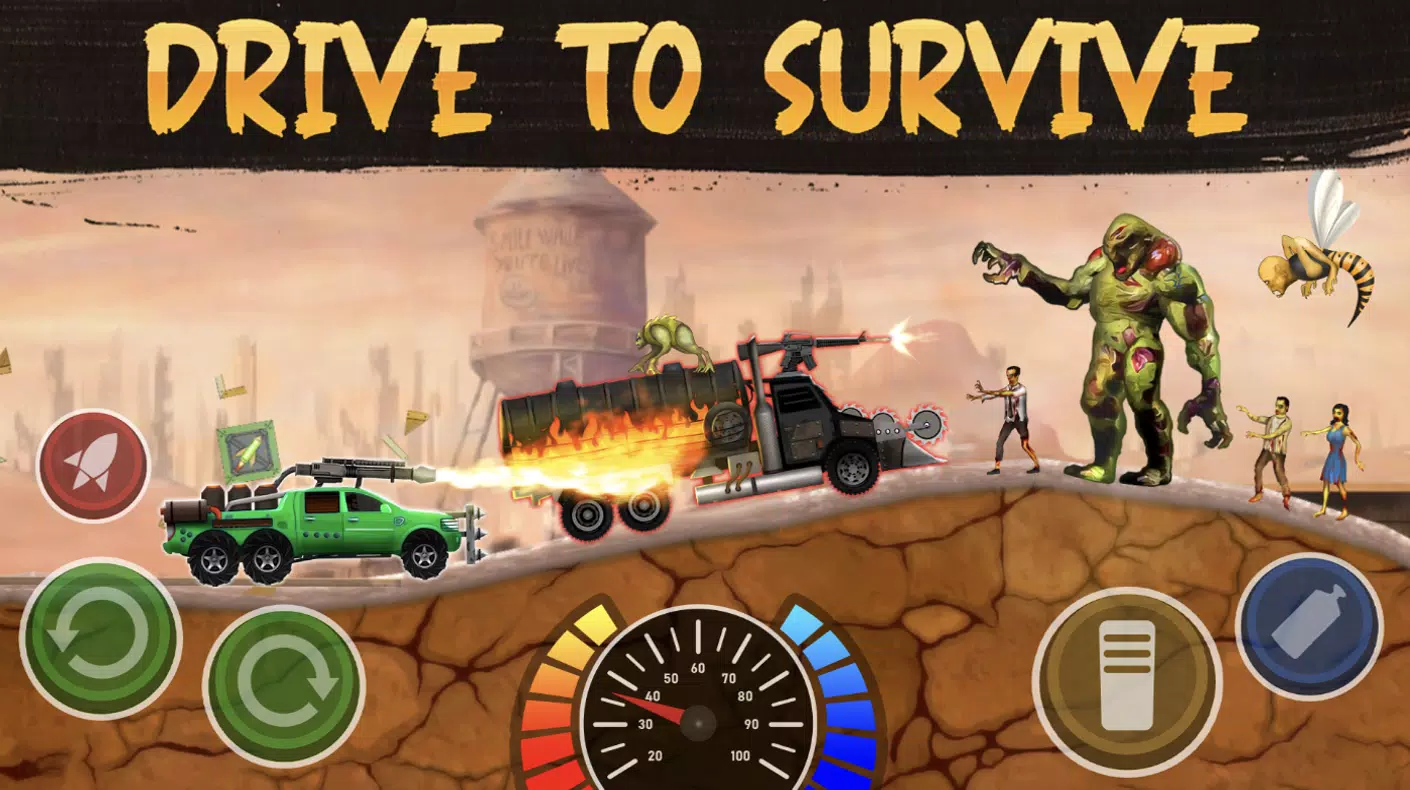 Zombie Crash Racing Screenshot 0