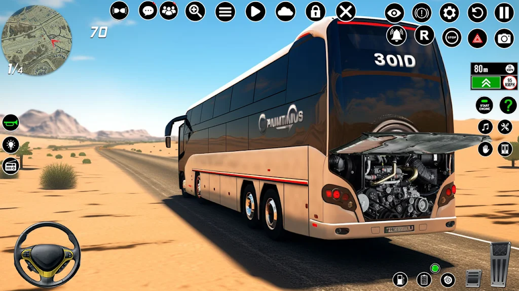 Indian Bus Driver: Bus Game ภาพหน้าจอ 2