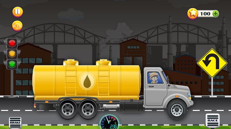 Cargo Truck Driving-Truck Game スクリーンショット 3