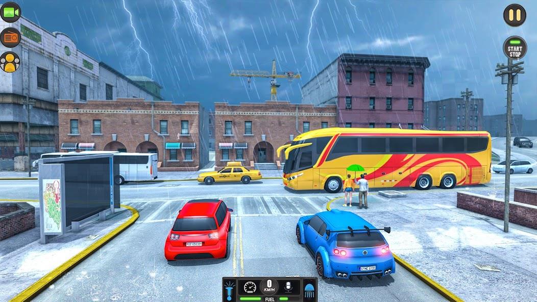 Coach Bus Simulator Games Mod ภาพหน้าจอ 1