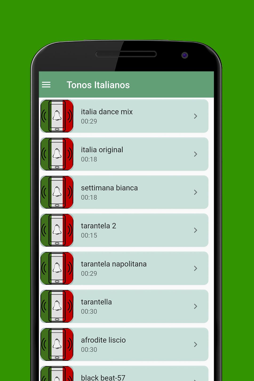 Italian Music Ringtones Capture d'écran 2