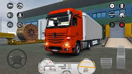 Euro Cargo Truck Simulator Pro スクリーンショット 0