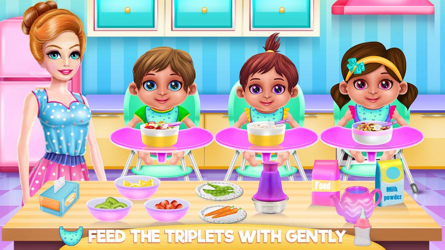 Crazy Mommy Triplets Care應用截圖第3張
