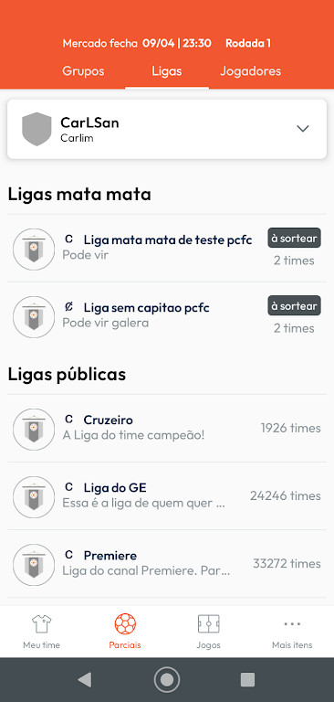 Parciais CFC應用截圖第3張